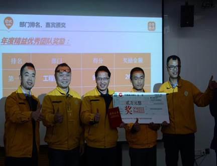 熱烈祝賀“尊龙凯时2018年精益年終總結(jié)暨表彰大會”隆重召開